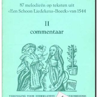 Het Antwerps liedboek II Commentaar