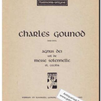 Agnus dei uit de mess solennelle St Cecilia