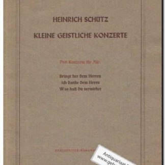 Kleine Geistliche Konzerte