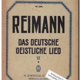 Das Deutsche Geistliche Lied VI