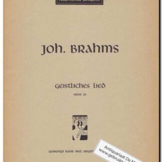 Geistliche Lied Op 20