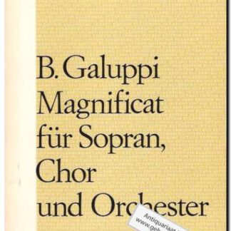 Magnificat fur Sopran, Chor und Orchester