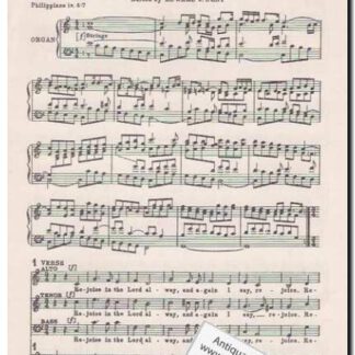 Rejoice in the Lord alway