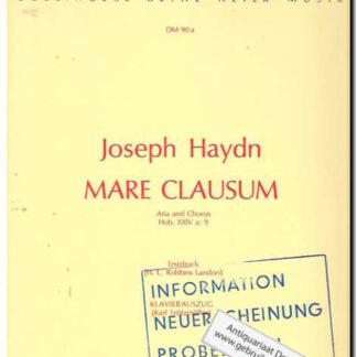 Mare Clausum Hob. XXIV a: 9