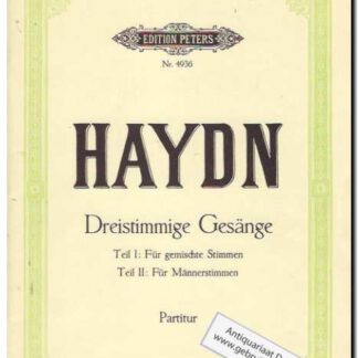 Dreistimmige Gesange