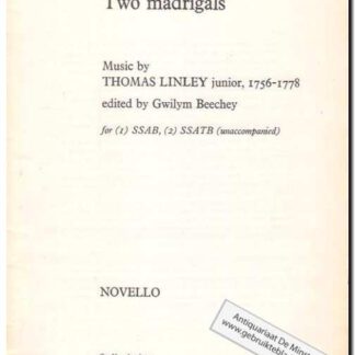Two madrigals