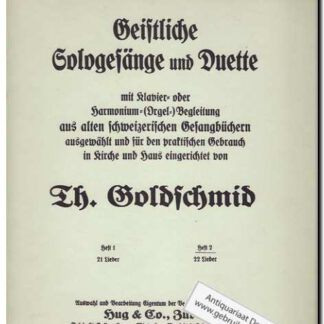 Geistliche Sologesange und Duette Heft 2