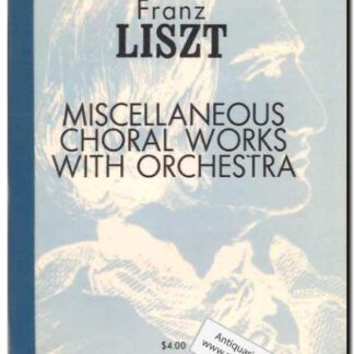 Miscellaneous choral works with orchestra