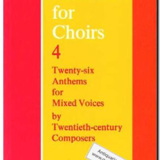 Twenty-six anthems for mixed voices