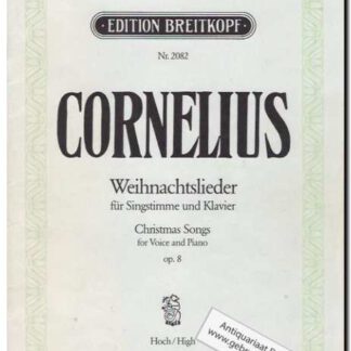 Weihnachtslieder Op 8