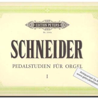 Pedalstudien fur Orgel Heft 1