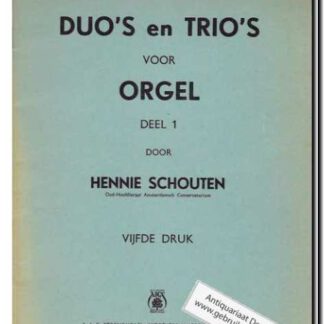 Duos en trios voor orgel deel 1