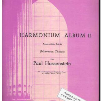 Harmonium Album II Ausgewahlte Stucke