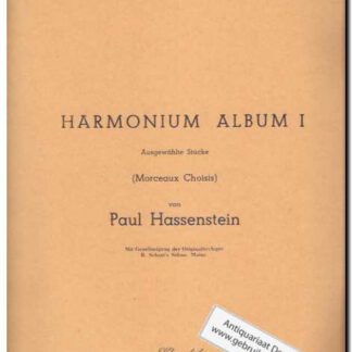 Harmonium Album I Ausgewahlte Stucke