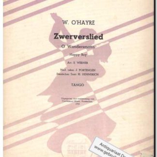 Zwerverslied
