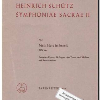 Mein Herz ist bereit SWV 341