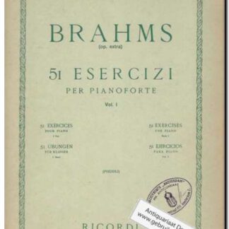 51 esercizi per pianoforte vol. I