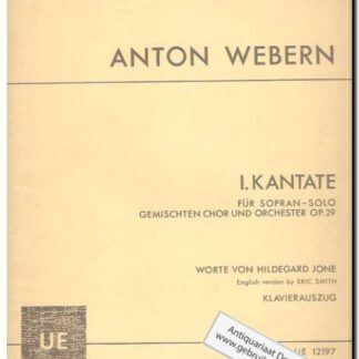 I. Kantate Op 29