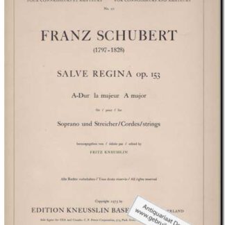 Salve Regina Op 153