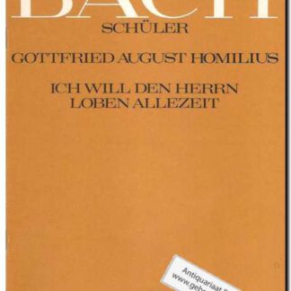 Ich will den Herrn loben allezeit