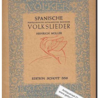 Spanische Portugiesische, Katalanische, Baskische Volkslieder