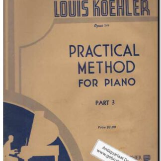 Practical method for piano part 3 Op 249