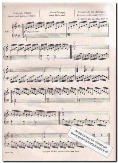 Practical method for piano part 3 Op 249 - Afbeelding 2