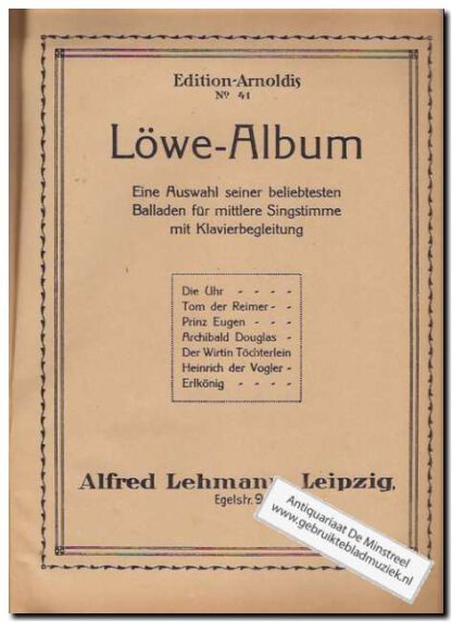 Ausgewahlte Balladen Band 1 - Afbeelding 2