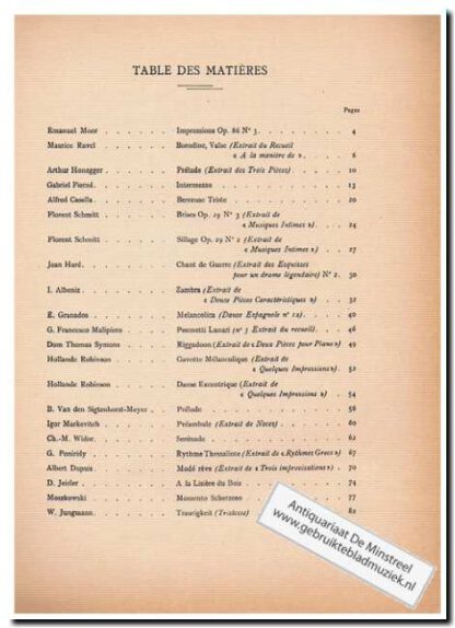 Les chefs d'oevre des grands maitres contemorains - Afbeelding 2