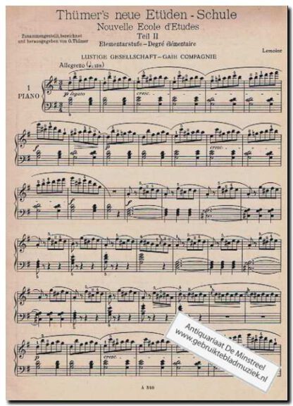 Thumers neue Etudenschule II - Afbeelding 2
