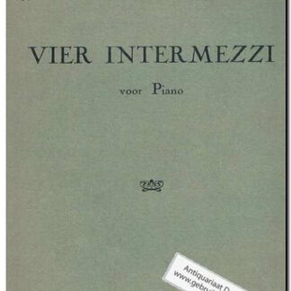 Vier intermezzi voor piano