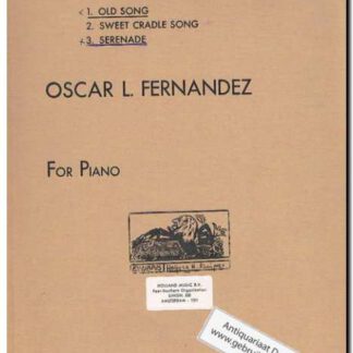 First Brazilian suite for piano