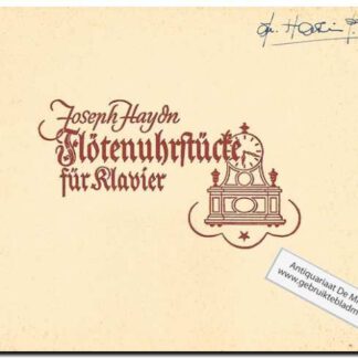 Flotenuhrstucke fur Klavier