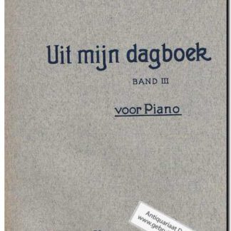 Uit mijn dagboek band III