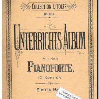 Unterrichts-Album fur das Pianoforte