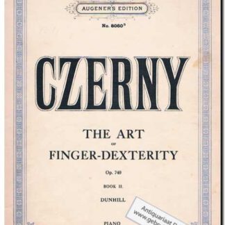 The art of finger-dexterity book II Op 740