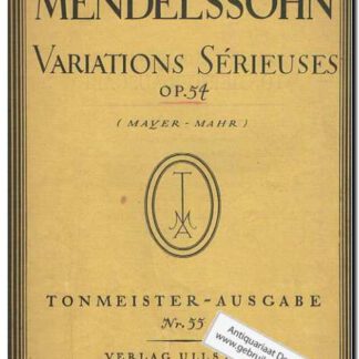 Variations Serieuses Op 54