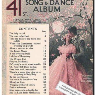 Feldman's 41st song and dance album