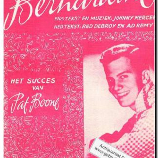 Bernardine, het succes van pat boone