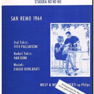 Vanavond nee nee nee