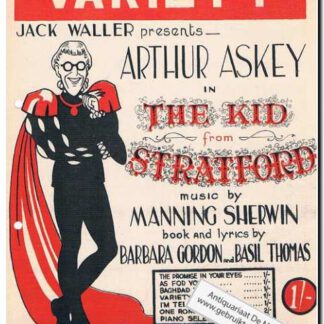 Arthur Askey in the kid from Strattford