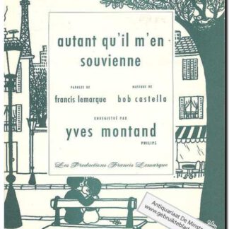 Autant qu'il m'en souvienne