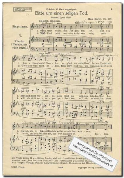 Geistliche Lieder Op 137 - Afbeelding 3