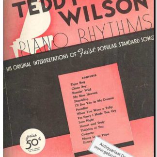 Teddy Wilsons piano rhytms