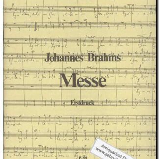 Messe Erstdruck