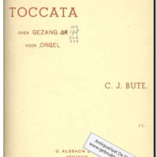 Toccata over Gez. 58 voor orgel
