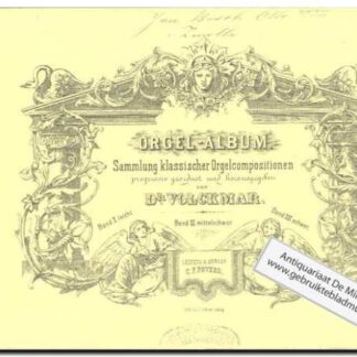 orgel-Album Sammlung klassischer orgelcompositionen