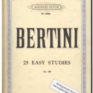 25 Easy Studies op.100