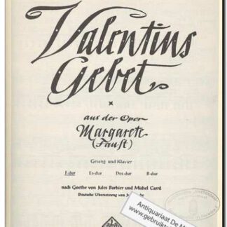 Valentins Gebet F-Dur