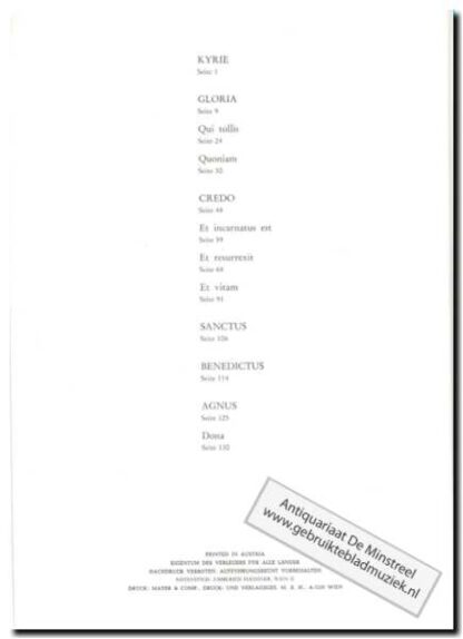 Missa Solemnis in B - Afbeelding 2